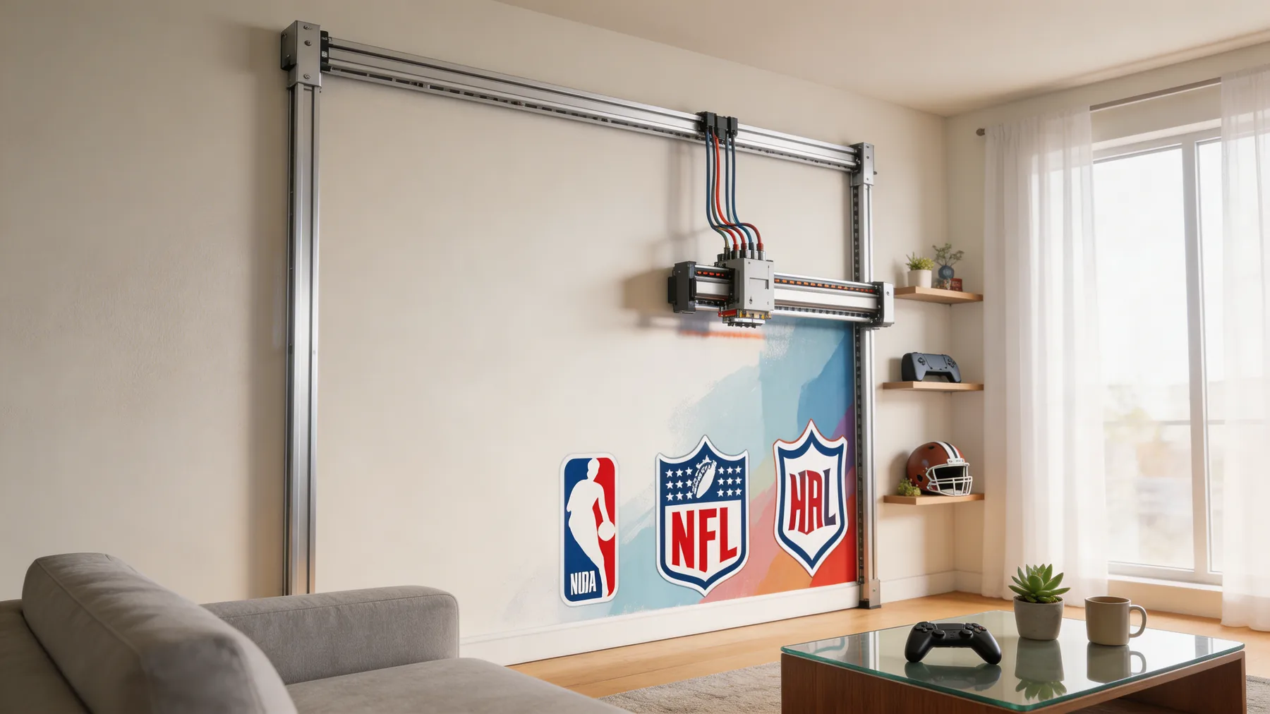 Homes wall print